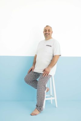 PIŻAMA MĘSKA model: 250181 (2XL, 3XL, 4XL) - obrazek 2
