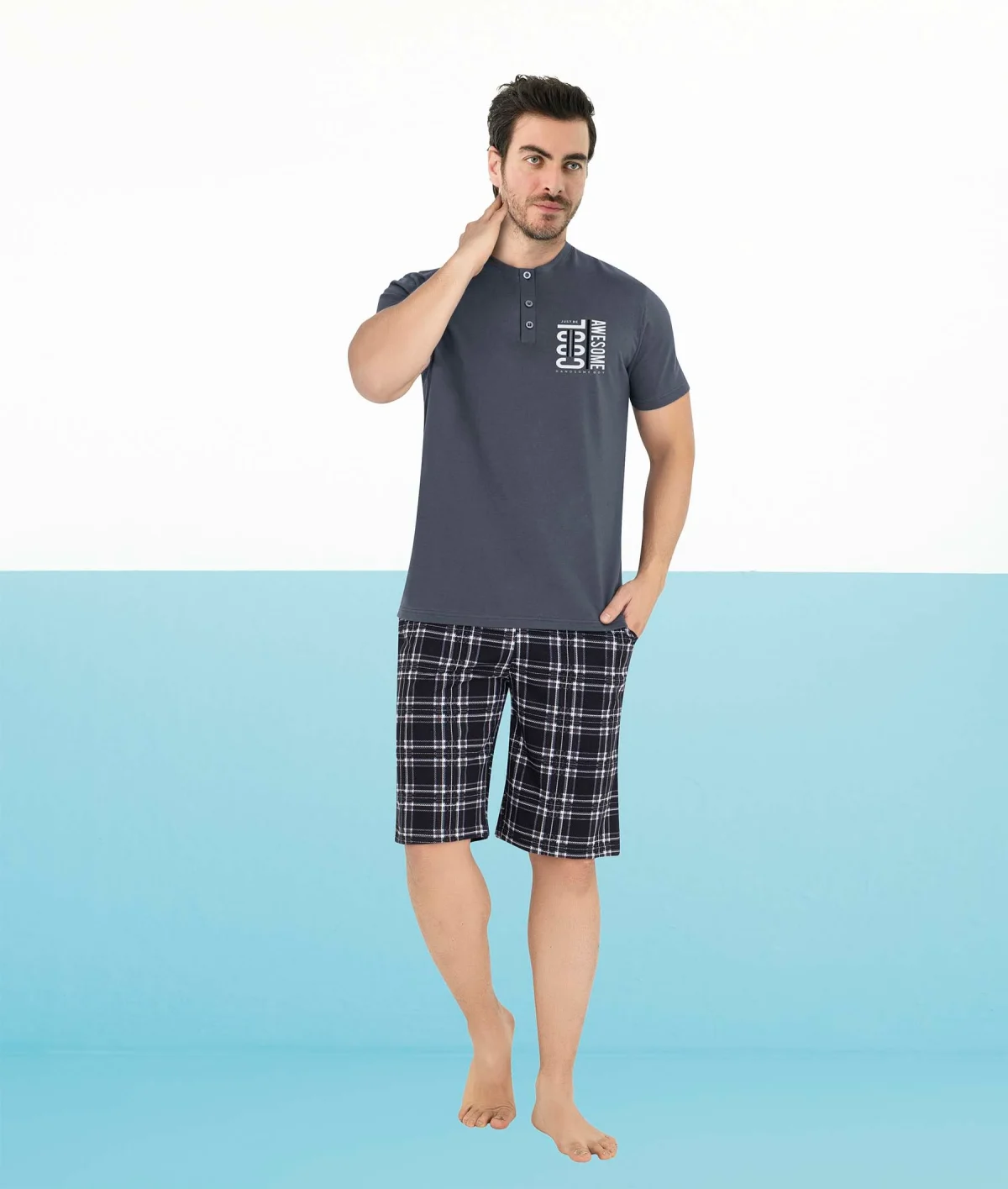 PIŻAMA MĘSKA model: 250320 (M, L, XL) - obrazek 2