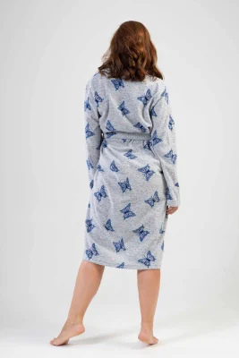 SZLAFROK DAMSKI polarowy model: 2031940196 (1XL, 2XL, 3XL, 4XL) - obrazek 2