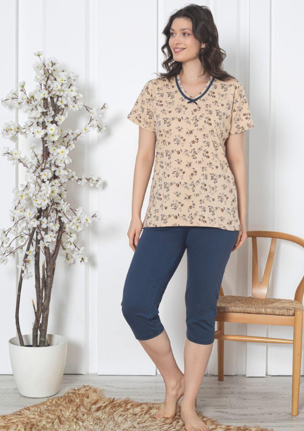 PIŻAMA DAMSKA model: 5127 (L, XL, 1XL, 2XL, 3XL)