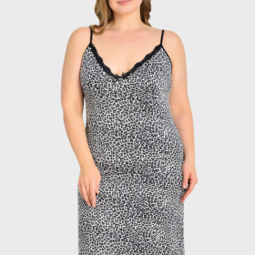 KOSZULA NOCNA DAMSKA model: 21084 (2XL, 3XL, 4XL, 5XL)