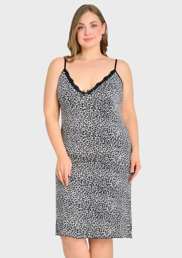 KOSZULA NOCNA DAMSKA model: 21084 (2XL, 3XL, 4XL, 5XL)