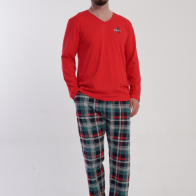 PIŻAMA MĘSKA model: 5032270424 (1XL, 2XL, 3XL, 4XL)