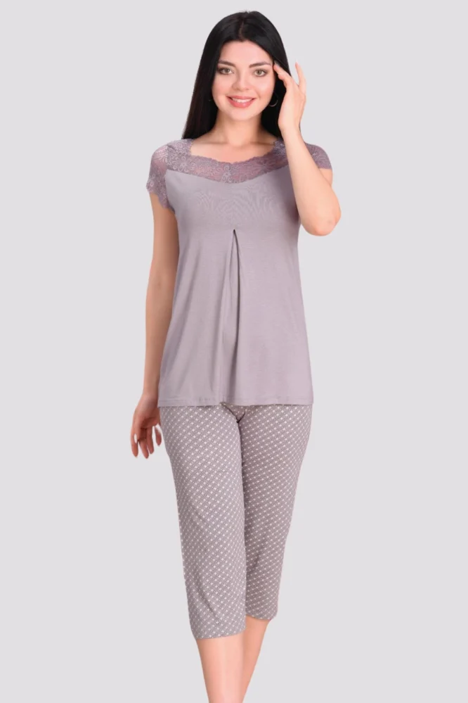 PIŻAMA DAMSKA model: D4109 (M, L, XL, 2XL, 3XL)
