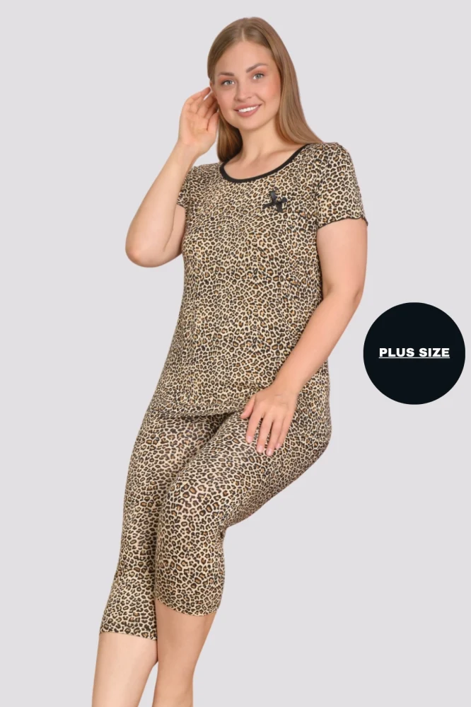 PIŻAMA DAMSKA model: 24028 (2XL, 3XL, 4XL, 5XL)