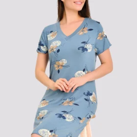 KOSZULA NOCNA DAMSKA model: 3227 (M, L, XL, 2XL, 3XL)