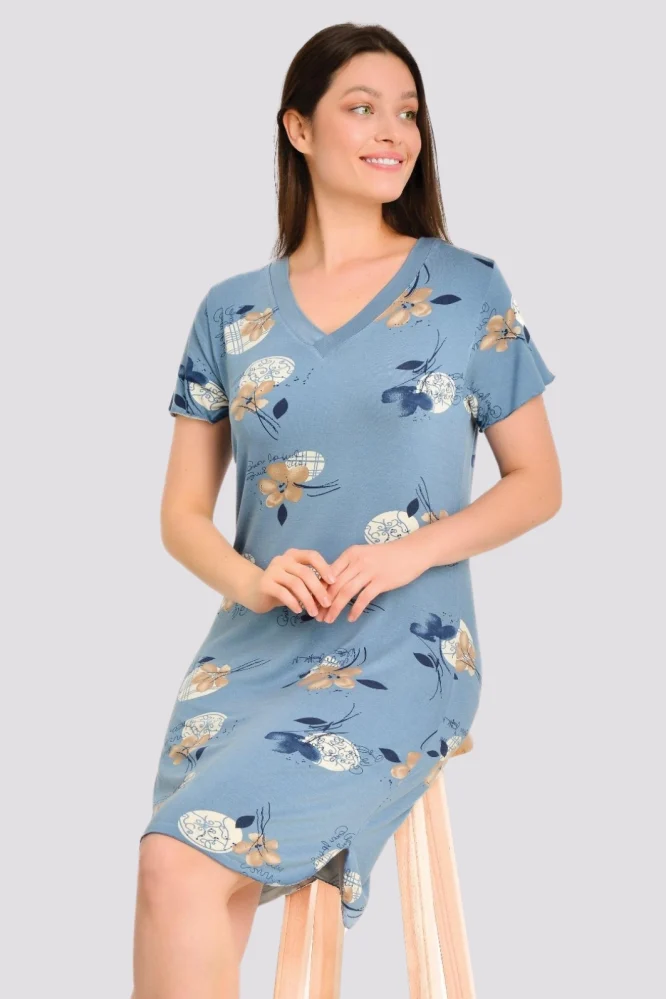 KOSZULA NOCNA DAMSKA model: 3227 (M, L, XL, 2XL, 3XL)