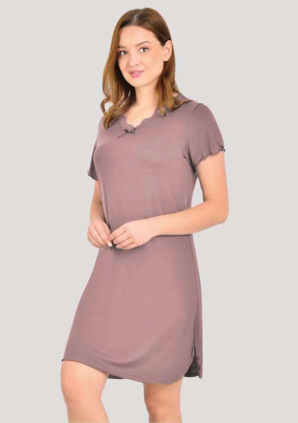 KOSZULA NOCNA DAMSKA model: 3218 (M, L, XL, 2XL, 3XL)