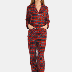 PIŻAMA DAMSKA FLANELOWA model: Formax (S, M, L, XL)