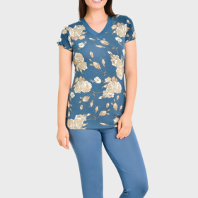 PIŻAMA DAMSKA model: 4174 (M, L, XL, 2XL, 3XL)