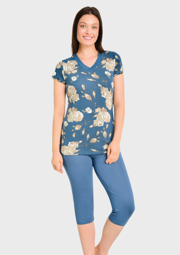 PIŻAMA DAMSKA model: 4174 (M, L, XL, 2XL, 3XL)