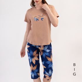 PIŻAMA DAMSKA model: 4084969199 (1XL, 2XL, 3XL, 4XL)