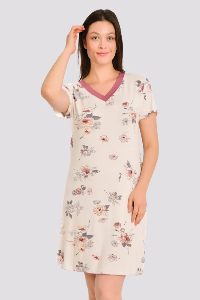 KOSZULA NOCNA DAMSKA model: 3226 (M, L, XL, 2XL, 3XL)