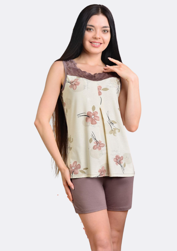 PIŻAMA DAMSKA model: D10046 (M, L, XL, 2XL)