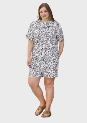 PIŻAMA DAMSKA model: 250129 (2XL, 3XL, 4XL)
