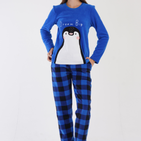 PIŻAMA DAMSKA polarowa model: 3031610271 (S, M, L, XL)