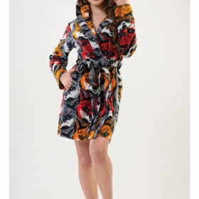 SZLAFROK DAMSKI Polarowy model: 2010390281