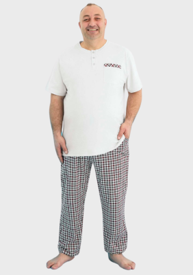 PIŻAMA MĘSKA model: 250181 (2XL, 3XL, 4XL)