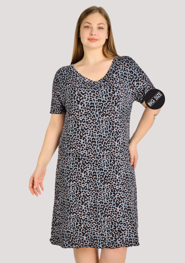 KOSZULA NOCNA DAMSKA model: 23051 (2XL, 3XL, 4XL, 5XL)