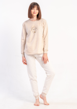 PIŻAMA DAMSKA ocieplana model: 5010410000 (S, M, L, XL)