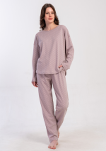 PIŻAMA DAMSKA interlock model: 5030171405 (S, M, L, XL)