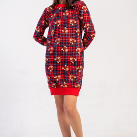 KOSZULA NOCNA DAMSKA bajowa model: 5010500242 (M, L, XL, XXL)