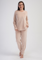 PIŻAMA DAMSKA welurowa model: 4030890000 (1XL, 2XL, 3XL, 4XL)