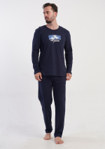 PIŻAMA MĘSKA interlock model: 5030580000 (M, L, XL)