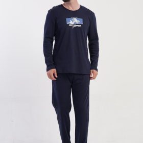 PIŻAMA MĘSKA interlock model: 5030580000 (M, L, XL)