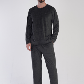 PIŻAMA MĘSKA welurowa model: 3060050000 (S, M, L, XL)