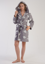 SZLAFROK DAMSKI polarowy model: 3040410235 (S, M, L)