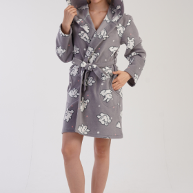 SZLAFROK DAMSKI polarowy model: 3040410235 (S, M, L)