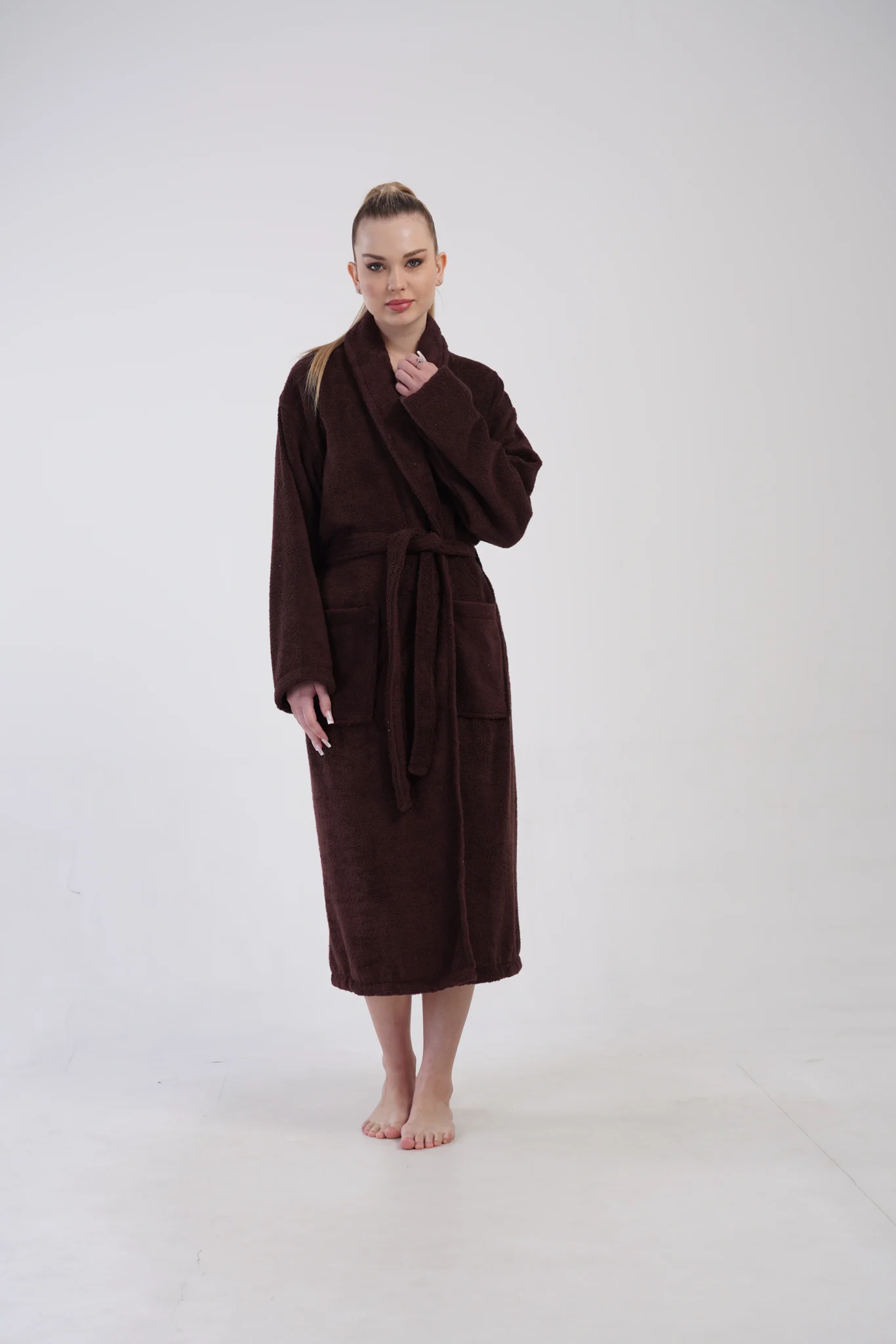 SZLAFROK DAMSKI FROTTE model: 1617880000 (M, L, XL) - obrazek 5