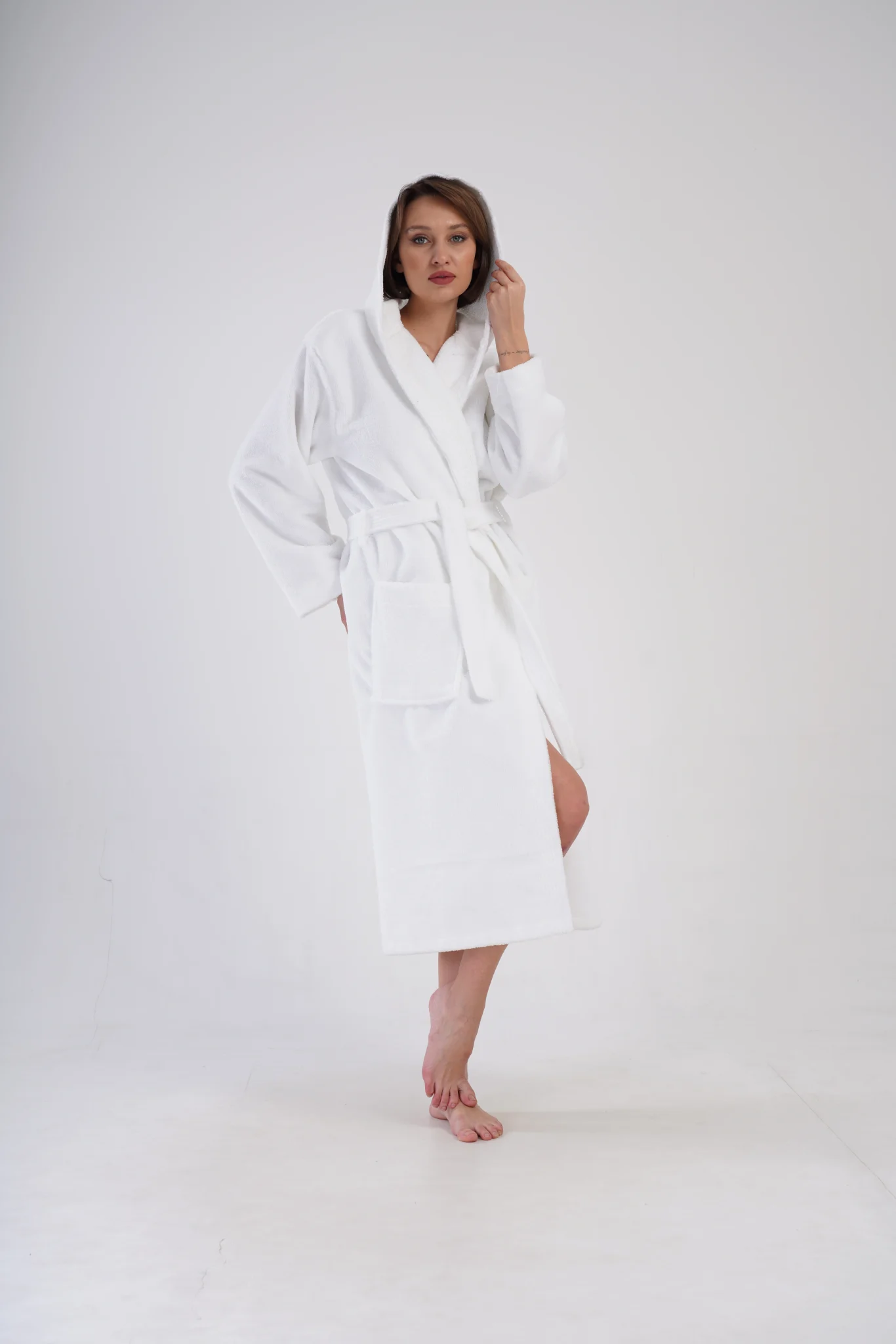 SZLAFROK DAMSKI FROTTE model: 1617430000 (M, L, XL) - obrazek 3