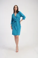 SZLAFROK DAMSKI bawełniany model: 5033370000 (S, M, L, XL, XXL) - obrazek 4