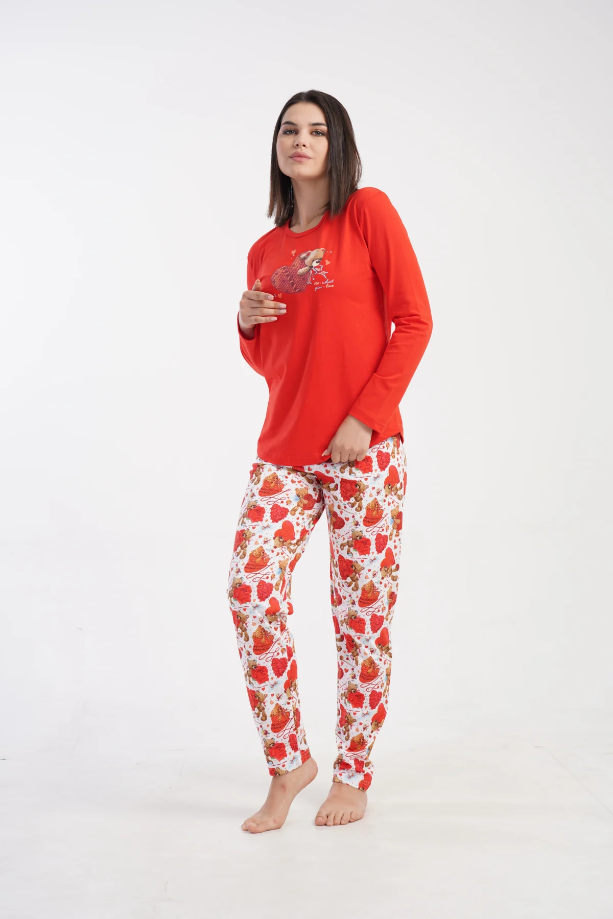 PIŻAMA DAMSKA model: 5030513557 (S, M, L, XL) - obrazek 4