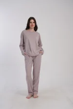 PIŻAMA DAMSKA interlock model: 5030171405 (S, M, L, XL) - obrazek 4