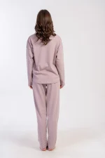 PIŻAMA DAMSKA interlock model: 5030171405 (S, M, L, XL) - obrazek 2