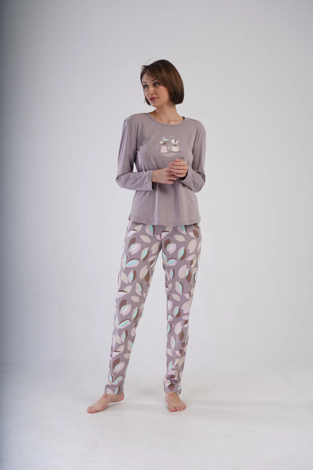 PIŻAMA DAMSKA model: 4100220821 (M, L, XL, XXL) - obrazek 5