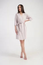 SZLAFROK DAMSKI bawełniany model: 5033370000 (S, M, L, XL, XXL) - obrazek 5