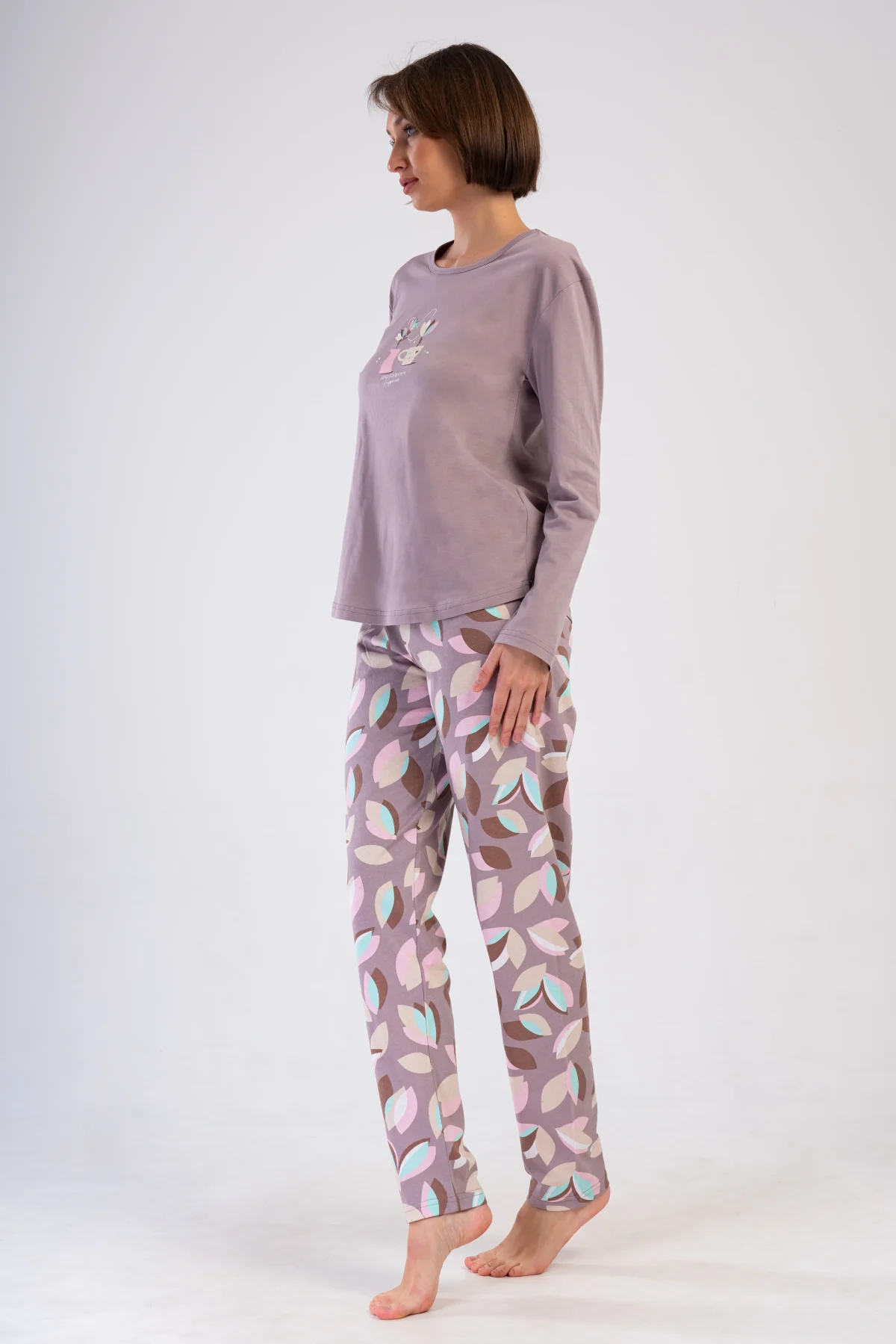 PIŻAMA DAMSKA model: 4100220821 (M, L, XL, XXL) - obrazek 4