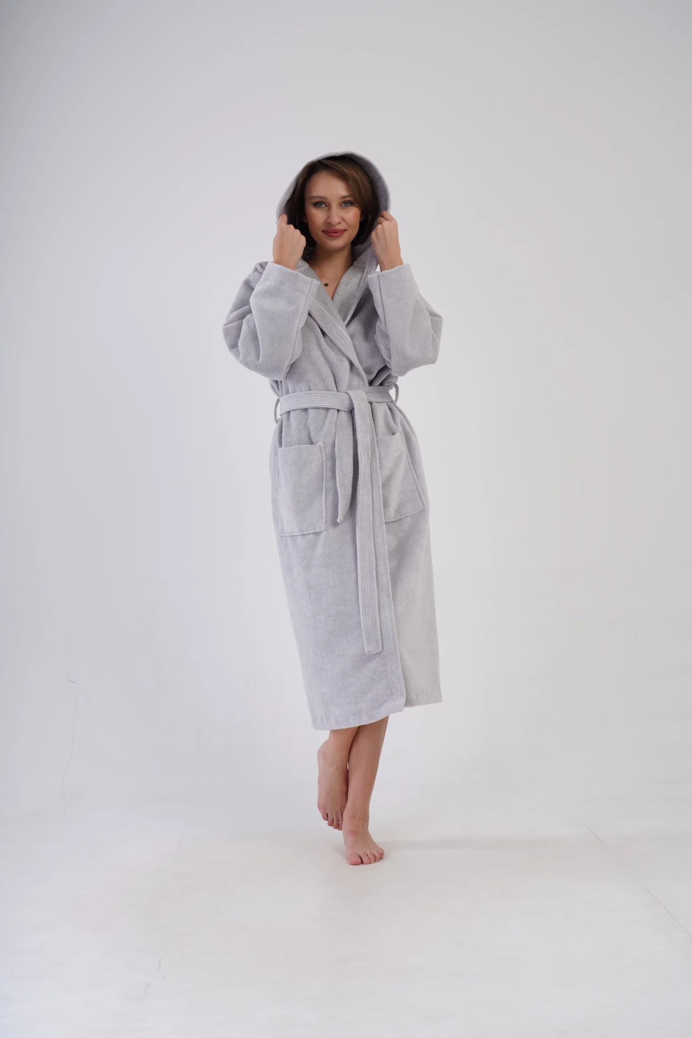 SZLAFROK DAMSKI FROTTE model: 1617630000 (M, L, XL) - obrazek 4