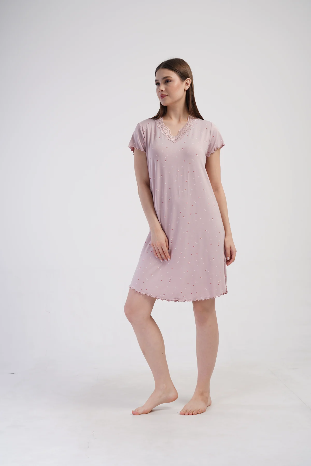 KOSZULA NOCNA DAMSKA model: 4093131049 (S, M, L, XL) - obrazek 3