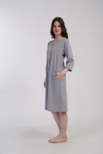 SZLAFROK DAMSKI na suwak model: 5033051248 (L, XL, XXL) - obrazek 5