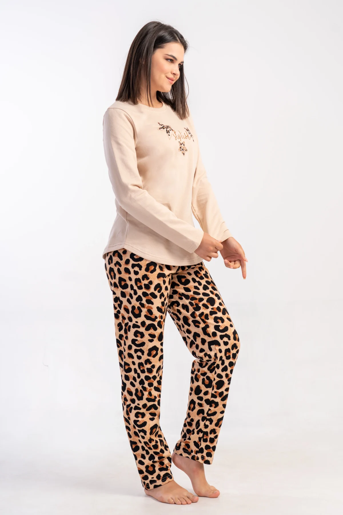 PIŻAMA DAMSKA ocieplana model: 5021714962 (S, M, L, XL) - obrazek 3