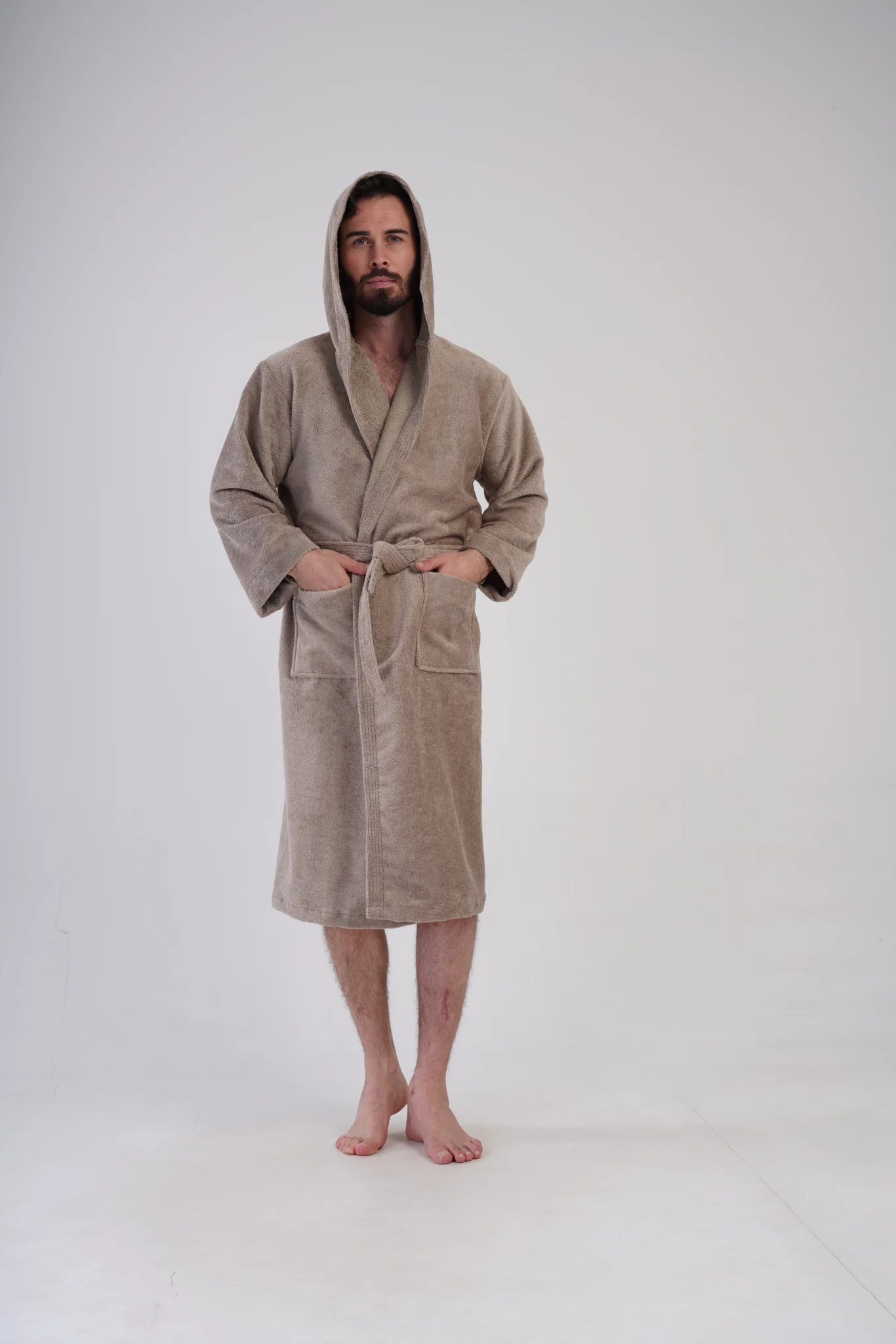 SZLAFROK MĘSKI FROTTE  model: 1617660000 (L, XL, XXL) - obrazek 5