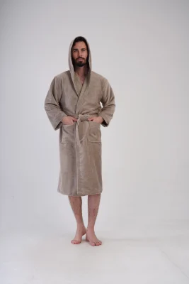 SZLAFROK MĘSKI FROTTE  model: 1617660000 (L, XL, XXL) - obrazek 5