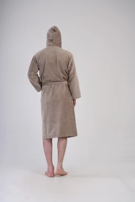 SZLAFROK MĘSKI FROTTE  model: 1617660000 (L, XL, XXL) - obrazek 2