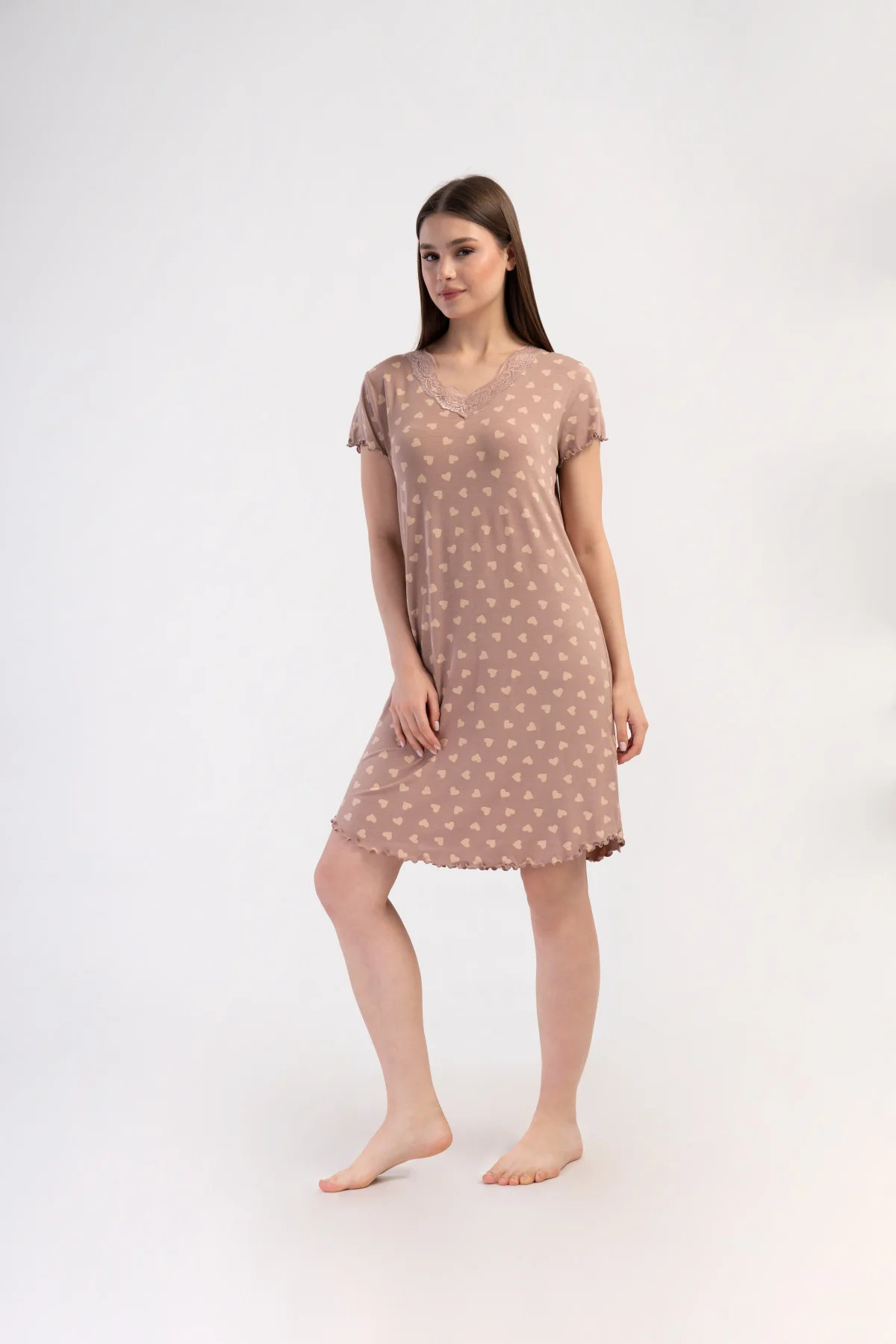 KOSZULA NOCNA DAMSKA model: 4092991819 (S, M, L, XL) - obrazek 3