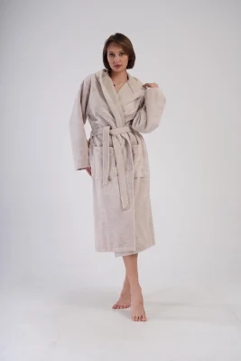 SZLAFROK DAMSKI FROTTE model: 1617600000 (M, L, XL) - obrazek 3